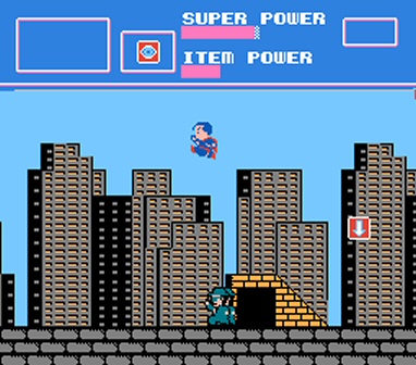 Superman NES Screenshot