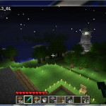 Minecraft-LightHouse-Night